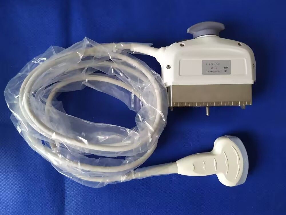 GE 4C-D Ultrasound Probe Compatible with GE Vivid E9 Voluson E6 E8 E10 Convex Scanner